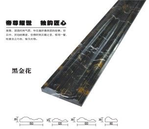 XT-02黑金花线条